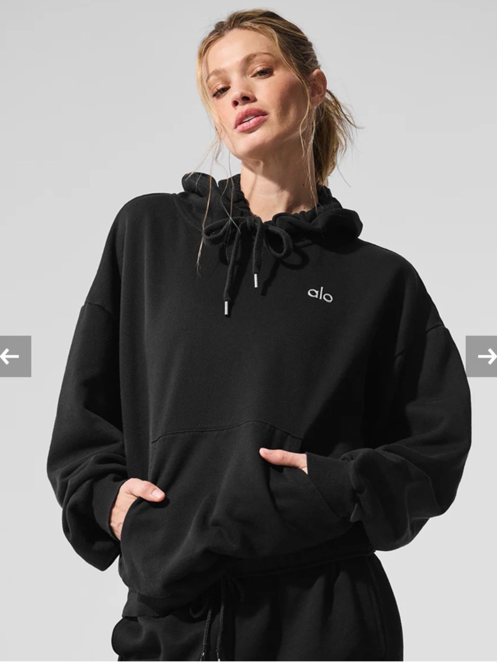 ALO Yoga Accolade Hoodie in Black
